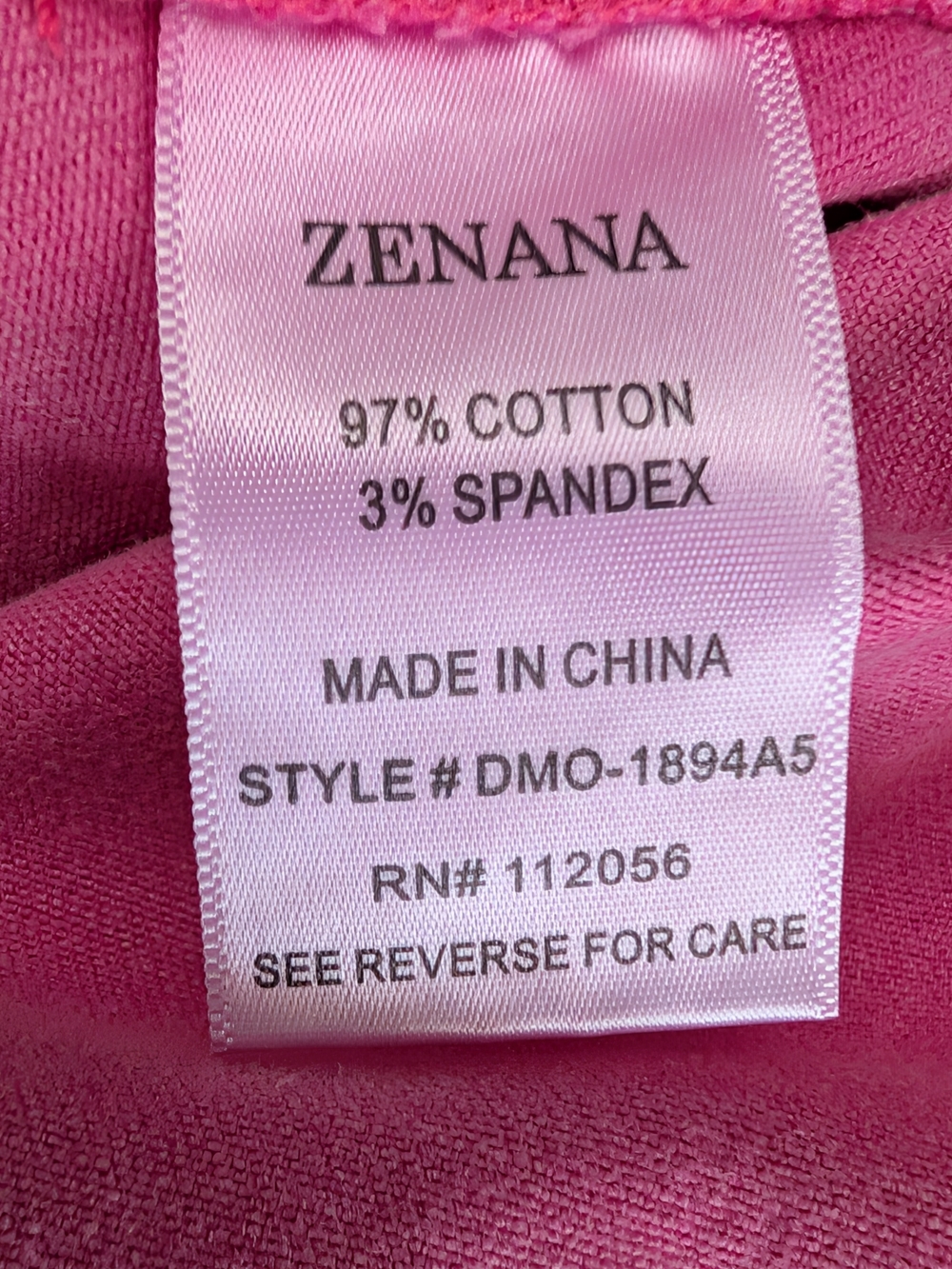 Zenana Women's Pink Casual Adjustable Straps Baggy Jumpsuit W/Pockets Sz Small - Picture 13 of 15